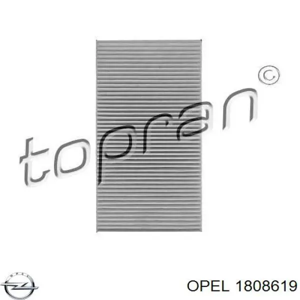 Повітряний фільтр салону Opel 1808619