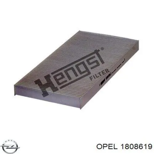Фільтр салону 1808619 Opel