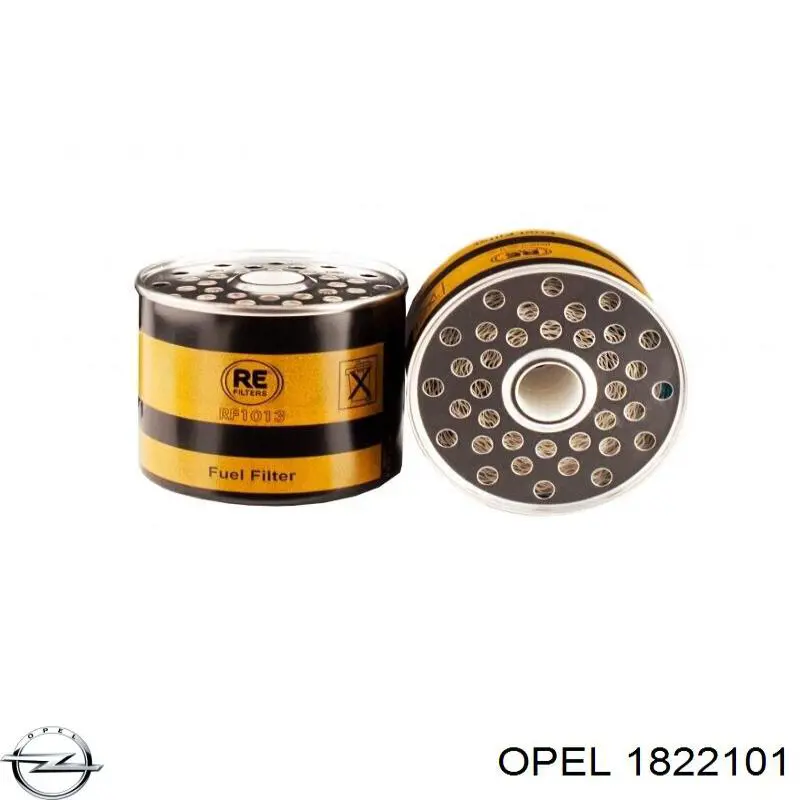 1822101 Opel Механізм управління кондиціонером