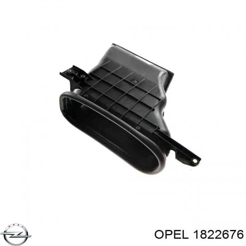 1822676 Opel реостат/перемикач-регулятор режиму обігрівача салону