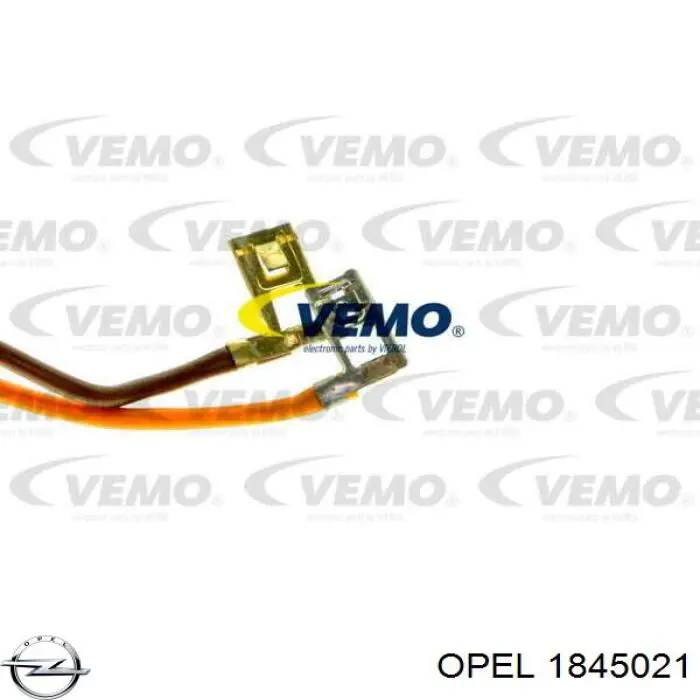 Вентилятора пічки 1845021 Opel