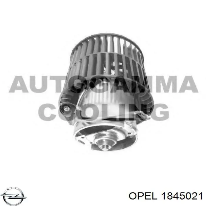 1845021 Opel Електромотор пічки