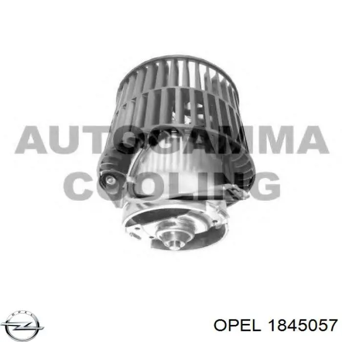 1845057 Opel двигун вентилятора пічки (обігрівача салону)