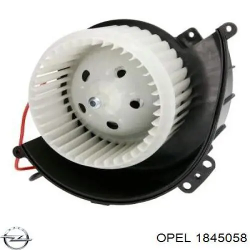 1845058 Opel двигун вентилятора пічки (обігрівача салону)