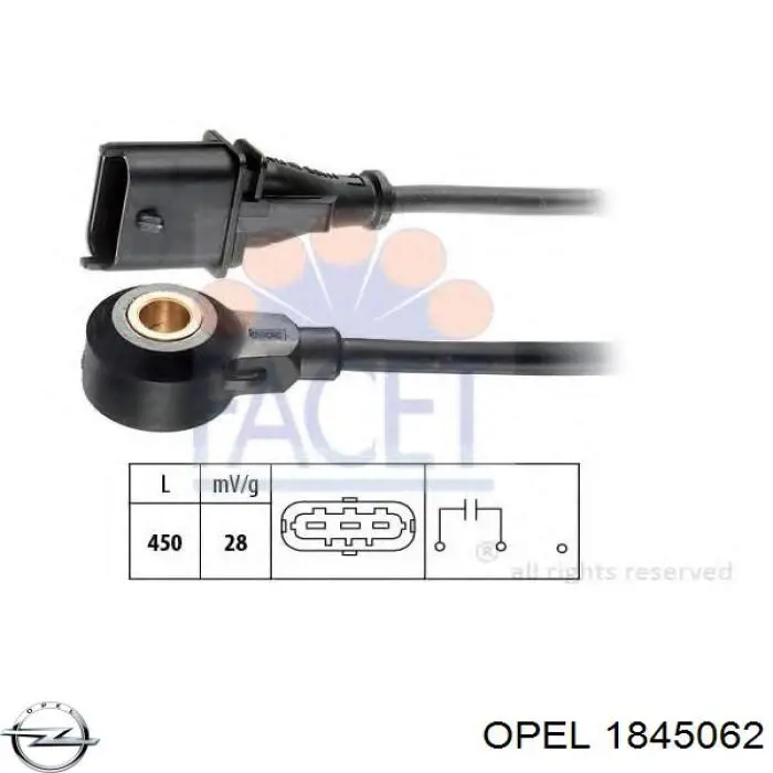 Купити 1845062 Opel Електродвигуни (електродвигун обігрівача) або розетка причепа штепсельная