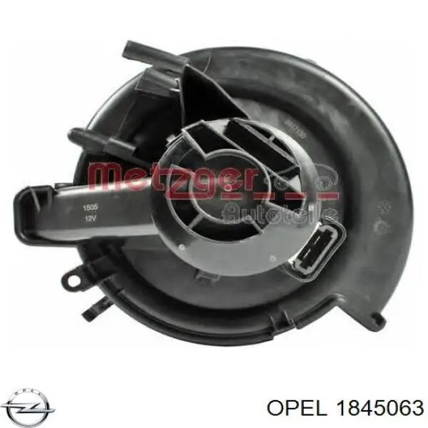 1845063 Opel двигун вентилятора пічки (обігрівача салону)
