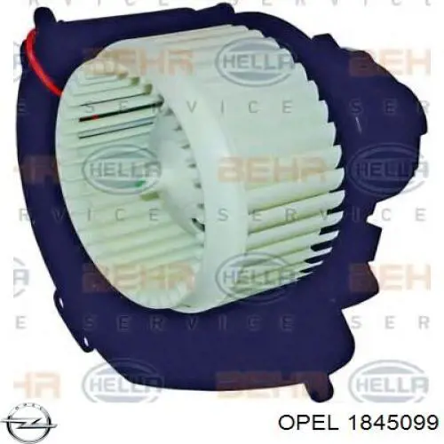 1845099 Opel Електромотор пічки