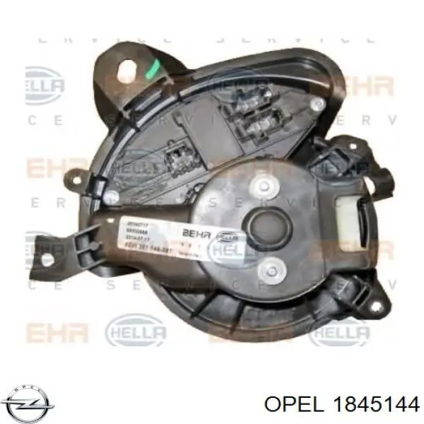 1845144 Opel Мотор вентилятора кондиціонера