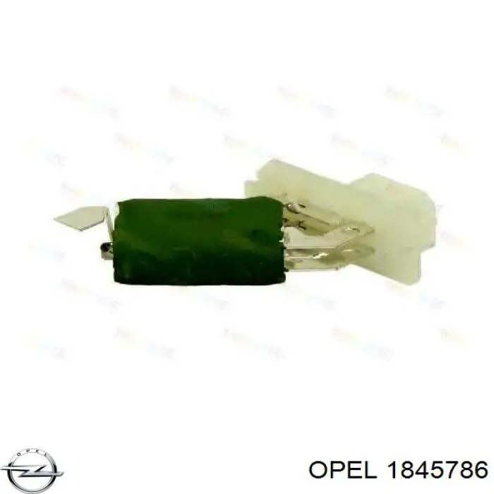 1845786 Opel резистор (опір пічки, обігрівача салону)