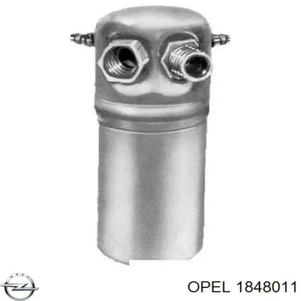 Ресивер-осушувач кондиціонера 1848011 OPEL