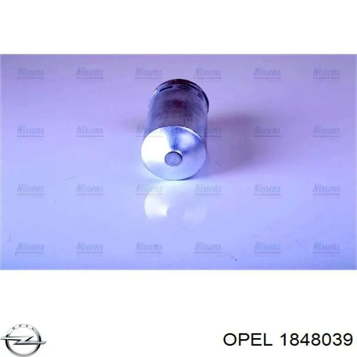 1848039 Opel ресивер-осушувач кондиціонера