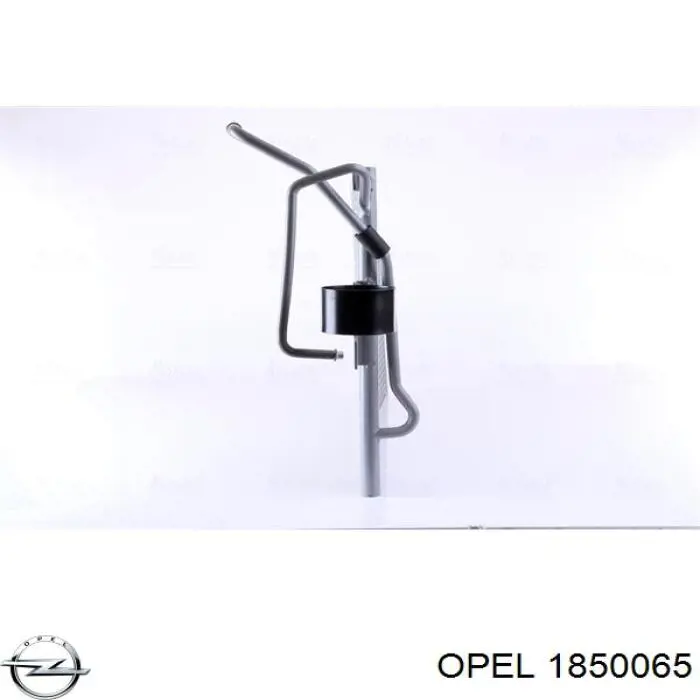Радіатор кондиціонера 1850065 Opel