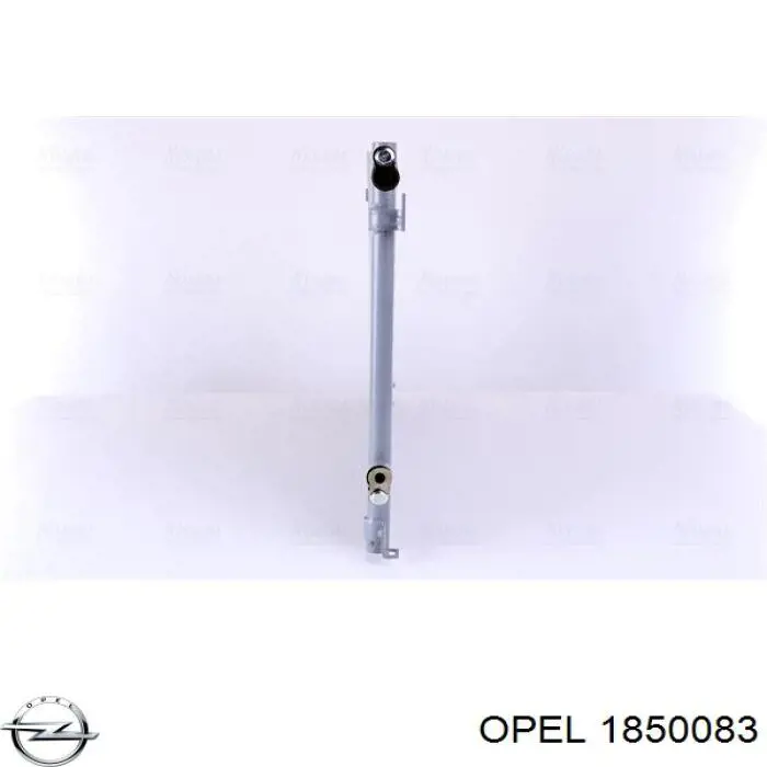 1850083 Opel радіатор кондиціонера