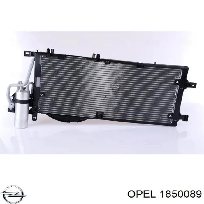 Купити 1850089 Opel Радіатор системи охолодження кондиціонера
