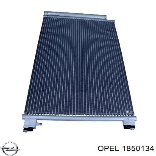 Конденсатор кондиціонера Opel 1850134 ціна, від 78.64 USD