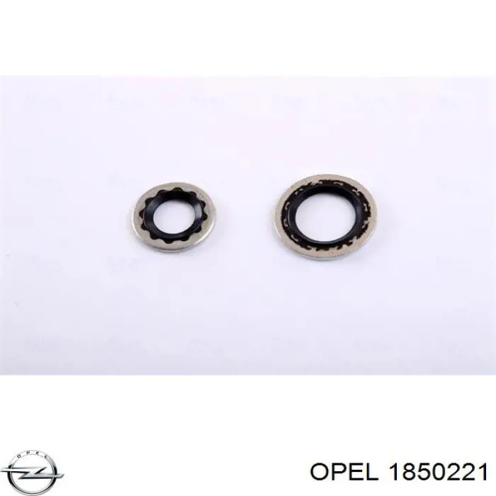 1850221 Opel радіатор кондиціонера
