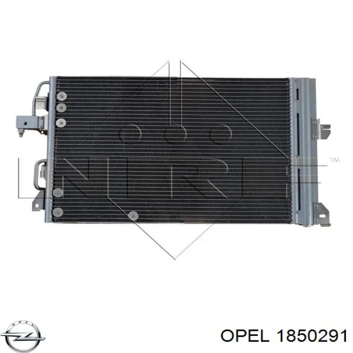 1850291 Opel Конденсатор