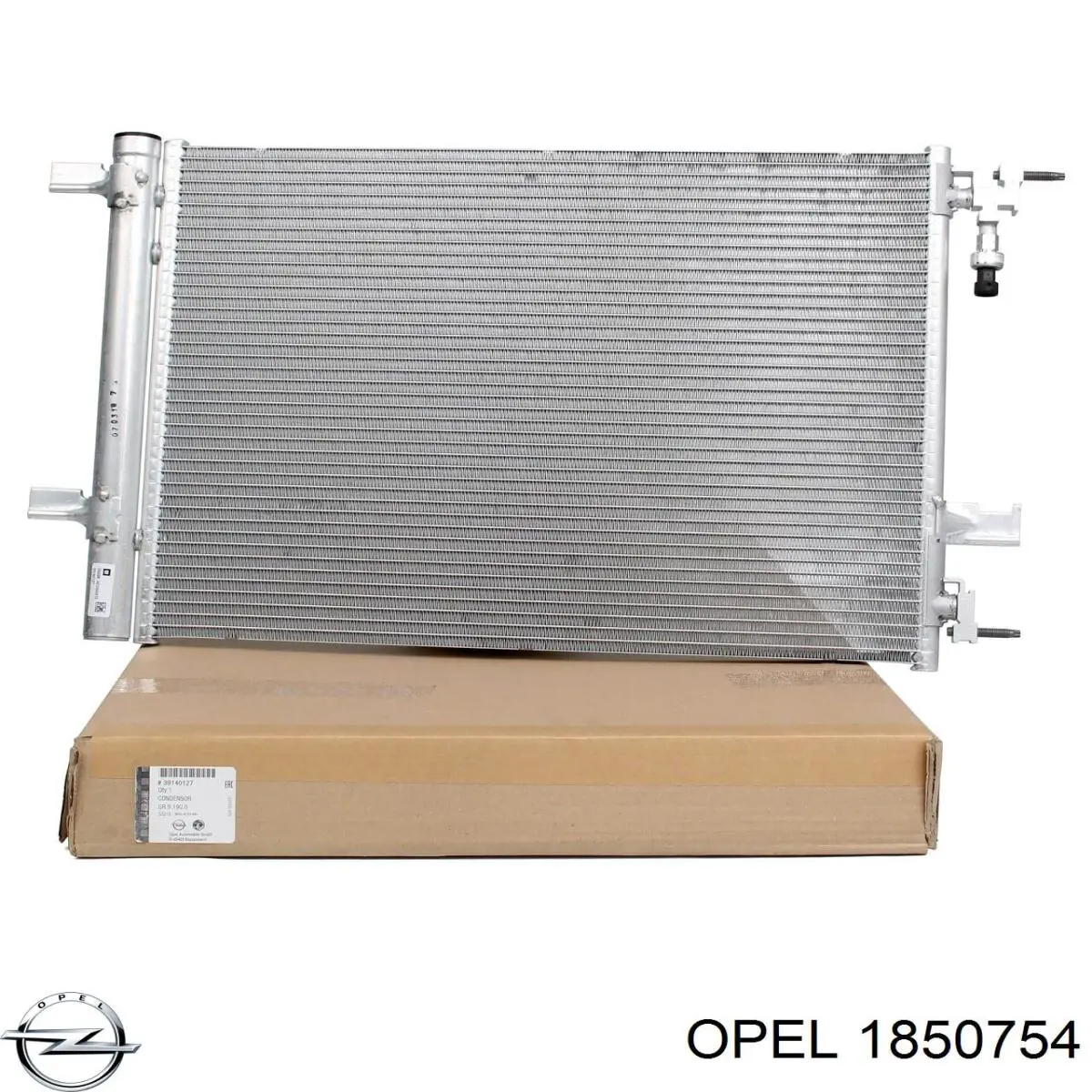 Конденсатор кондиціонера Opel 1850754 ціна, від 61.06 USD