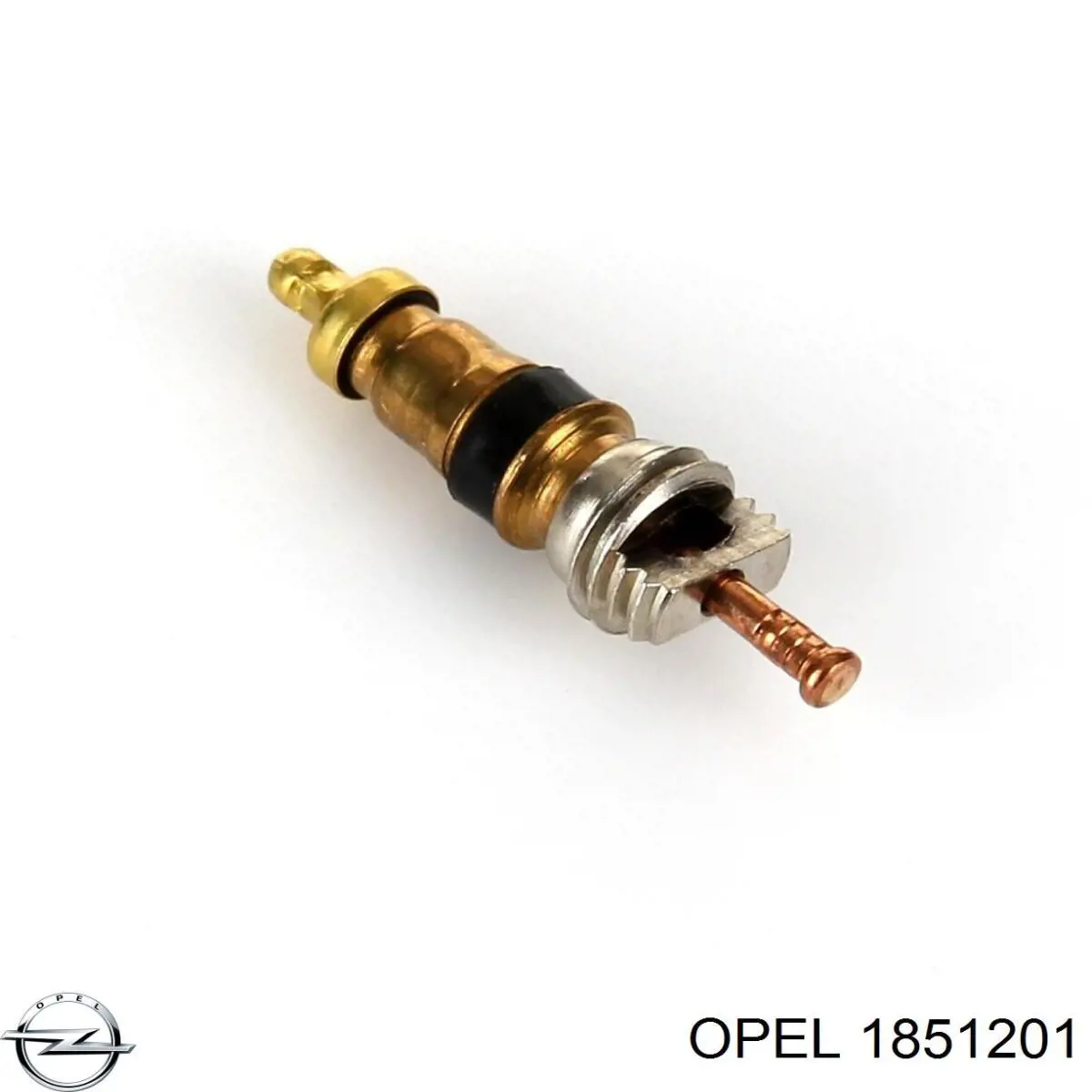 1851201 Opel клапан заправки кондиціонера