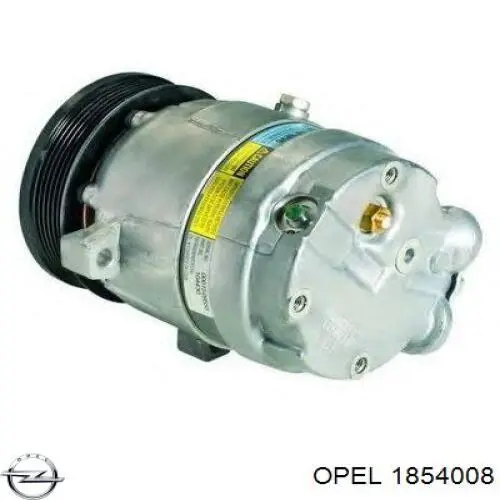 Компресор кондиціонера 1854008 Opel