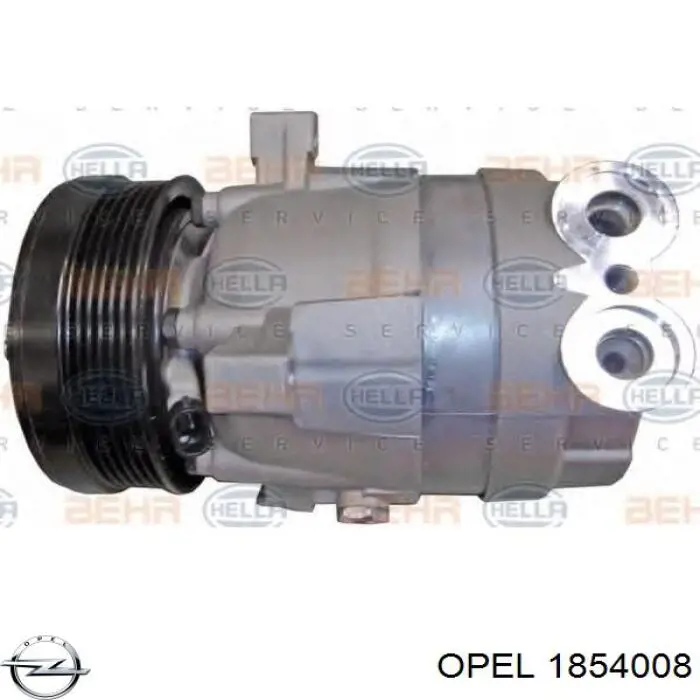 Купити 1854008 Opel Компресор кліматичної установки