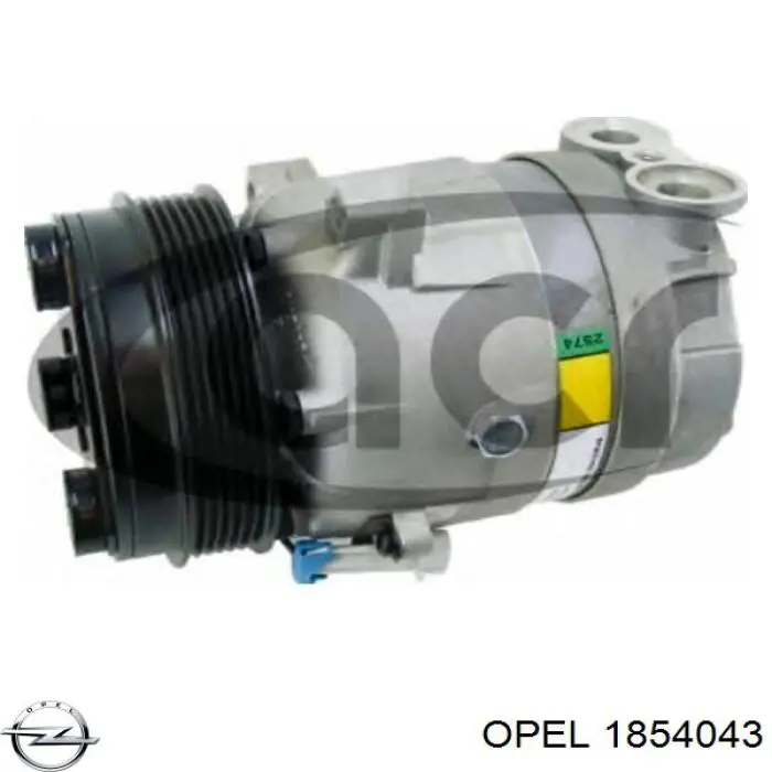 1854043 Opel Компресор холодоагенту
