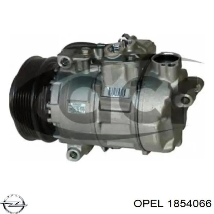 Компресор кондиціонера 1854066 Opel