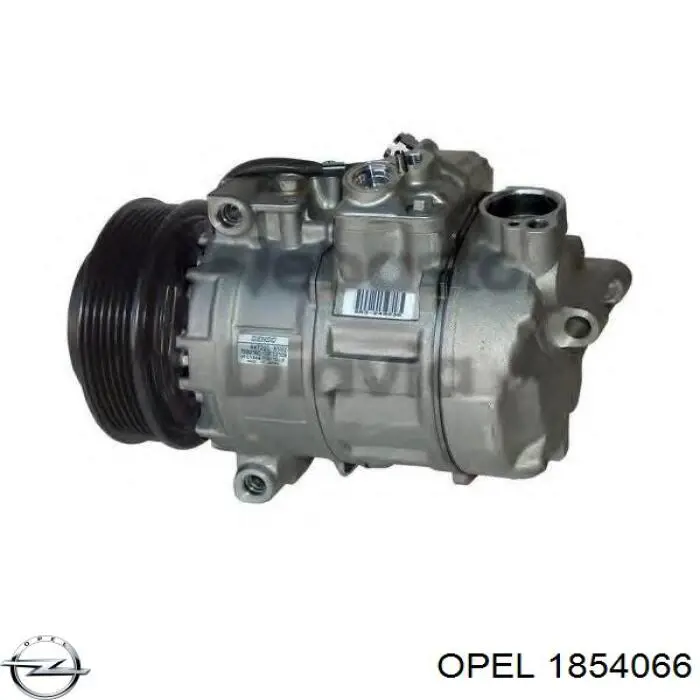 Компресор кондиціонера 1854133 Opel