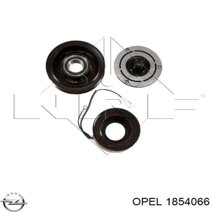 Насос кондиціонера Opel 1854133