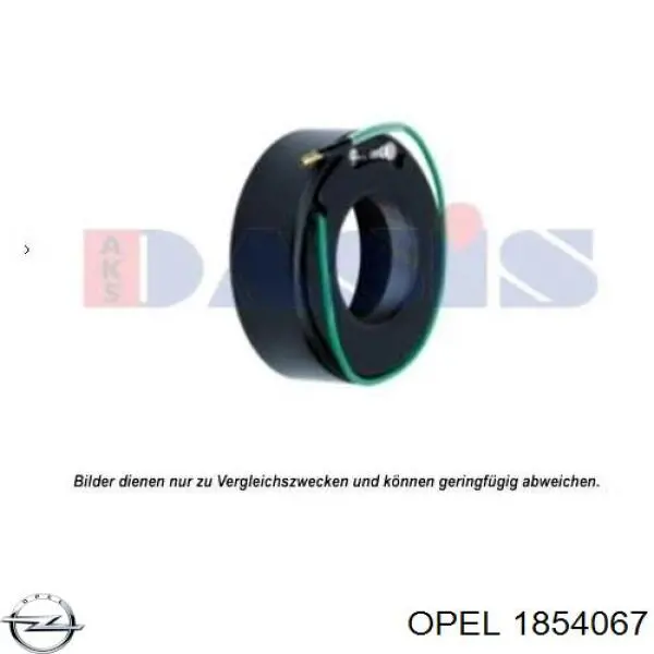 Компресор системи кондиціювання Opel 1854067 ціна, від 73.20 USD