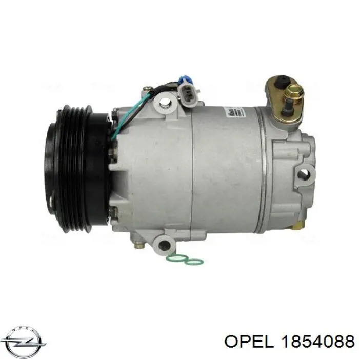 Компресор кондиціонера 1854088 Opel