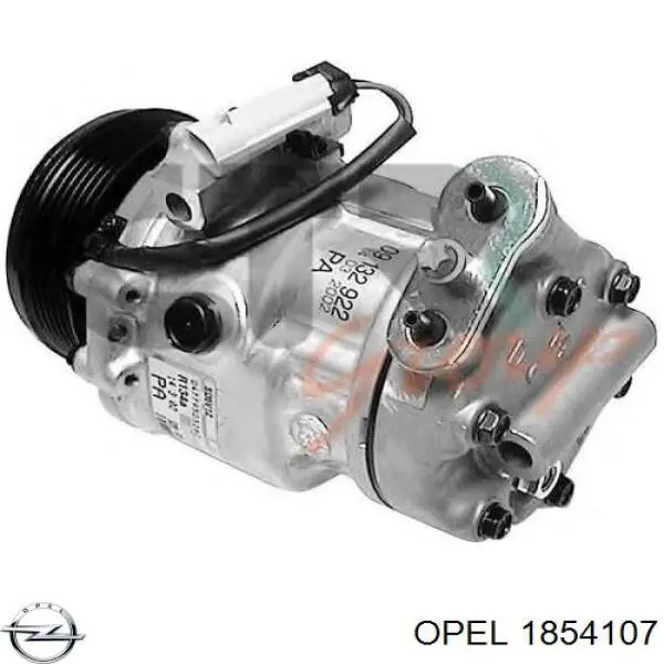 Компресор системи кондиціювання Opel 1854107 ціна, від 210.76 USD