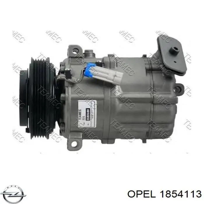 Компресор кондиціонера 13193157 Opel