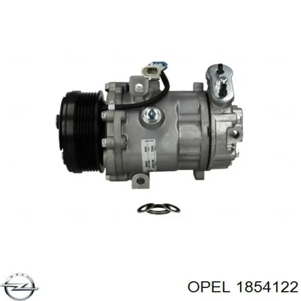 Компресор системи кондиціювання Opel 1854122 ціна, від 123.45 USD
