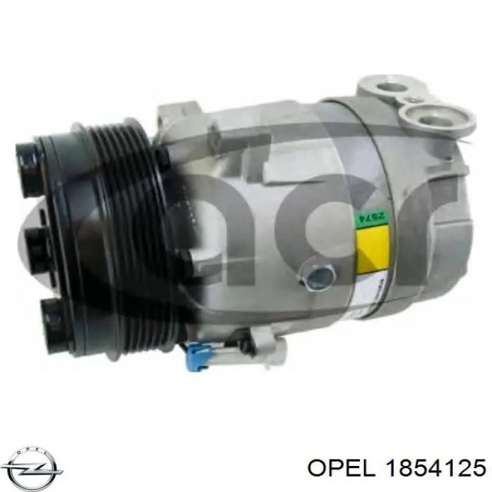 1854125 Opel Компресор холодоагенту