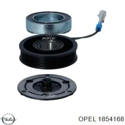 Компресор кондиціонера 1854168 Opel