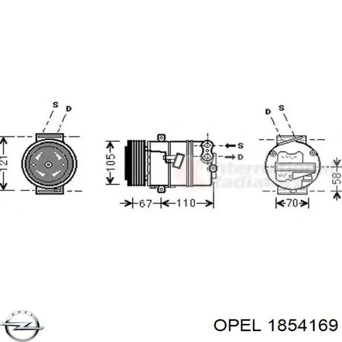 1854169 Opel 