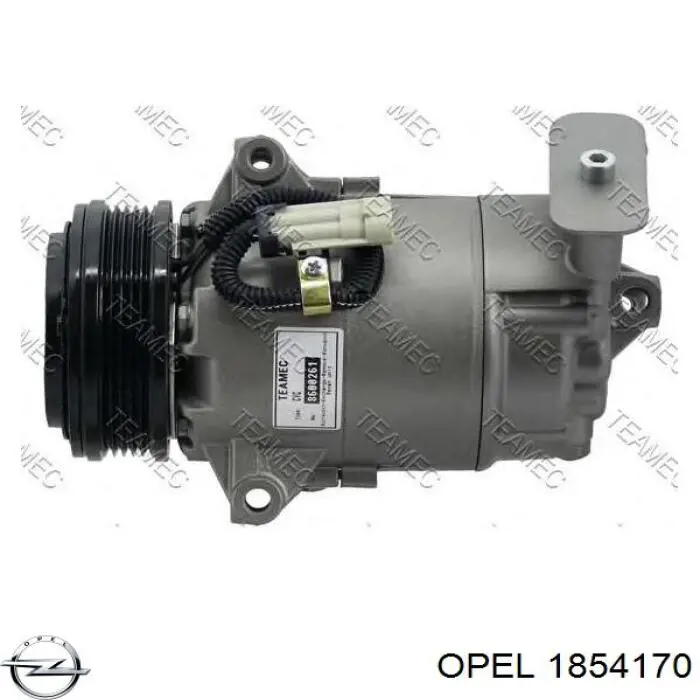 Купити 1854170 Opel Компресор кліматичної установки