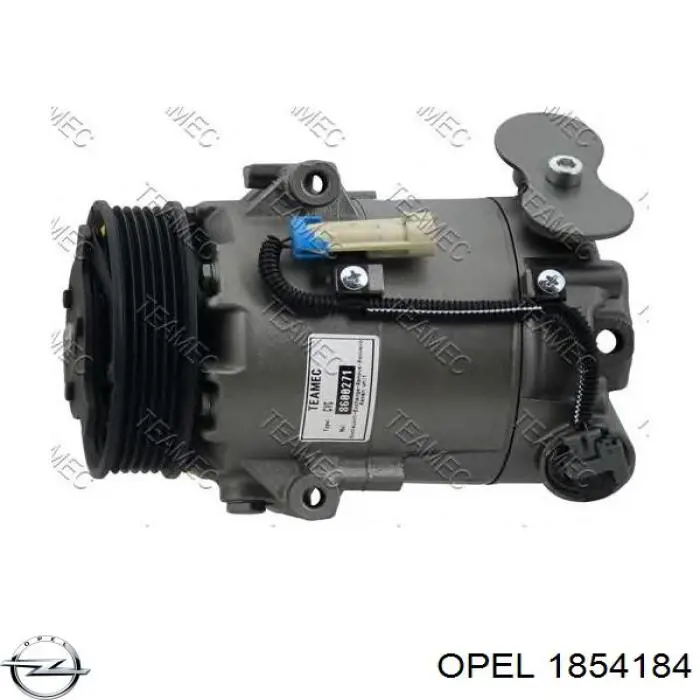 Компресор системи кондиціювання Opel 1854184 ціна, від 217.97 USD