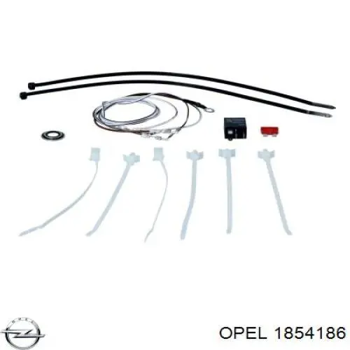 Компресор кондиціонера 1854186 Opel
