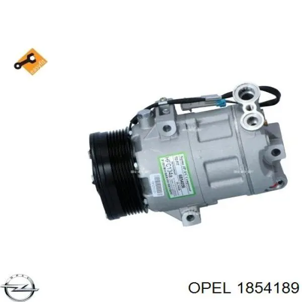 Насос кондиціонера Opel 1854189
