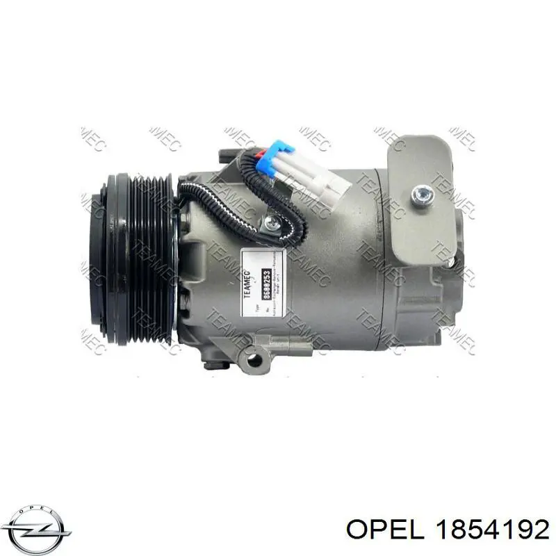 Компресор системи кондиціювання Opel 1854192 ціна, від 288.08 USD