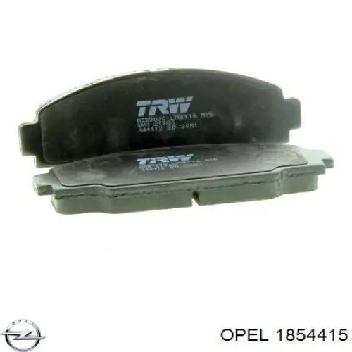Компресор кондиціонера 1854415 Opel