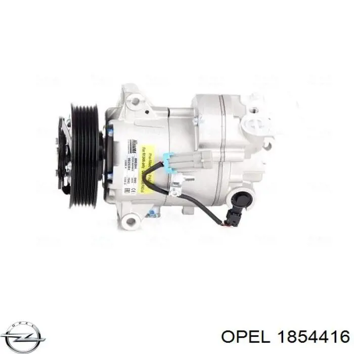 Компресор системи кондиціювання Opel 1854416 ціна, від 119.05 USD
