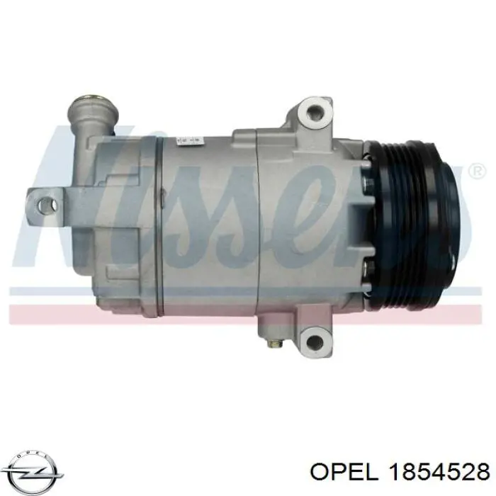 1854528 Opel Компресор холодоагенту