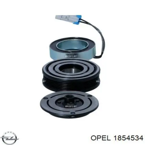Купити 1854534 Opel Компресор кліматичної установки