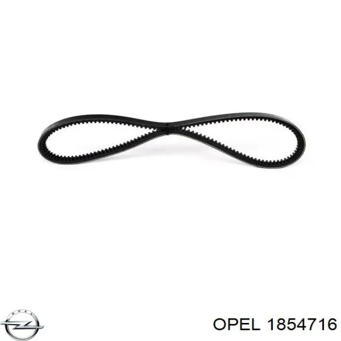 Клиновий ремінь Opel 1854716 ціна, від 7.34 USD
