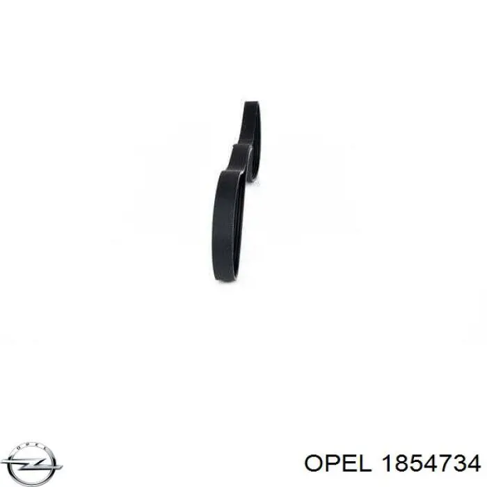 1854734 Opel Поліклиновий ремінь