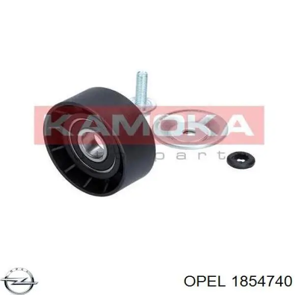 Ролик приводного ременя, паразитний Opel 1854740 ціна, від 13.36 USD