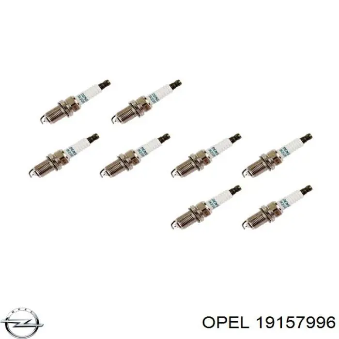 Свічки автомобільні Opel 19157996 ціна, від 2.94 USD